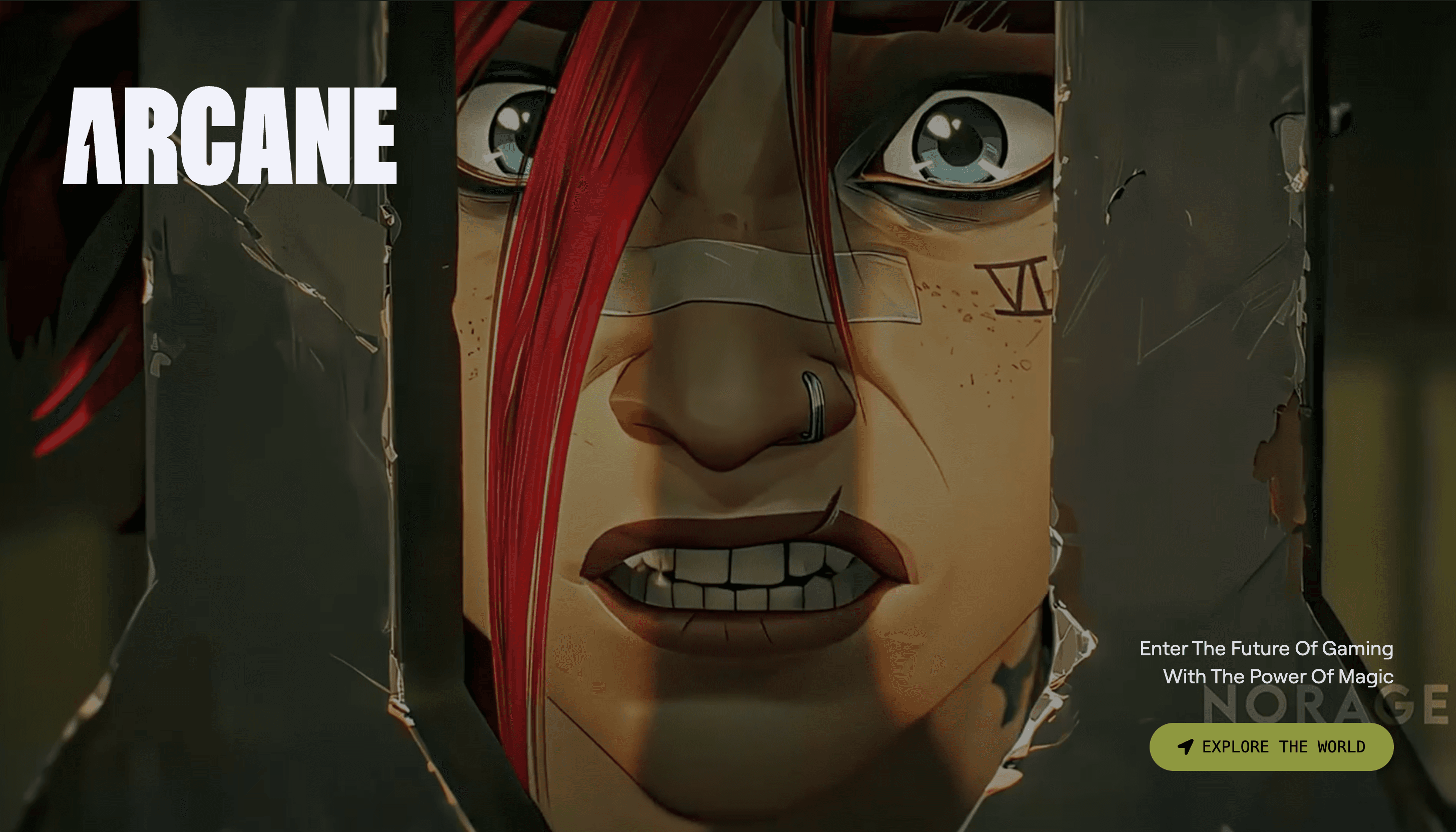 Static Game Advertisement with Cool Animation